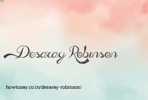 Desaray Robinson