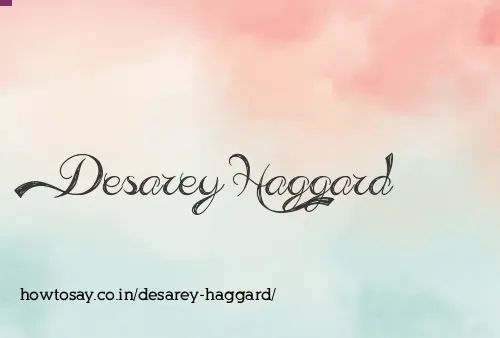 Desarey Haggard