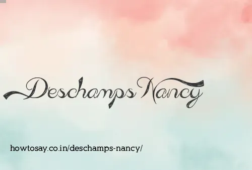 Deschamps Nancy