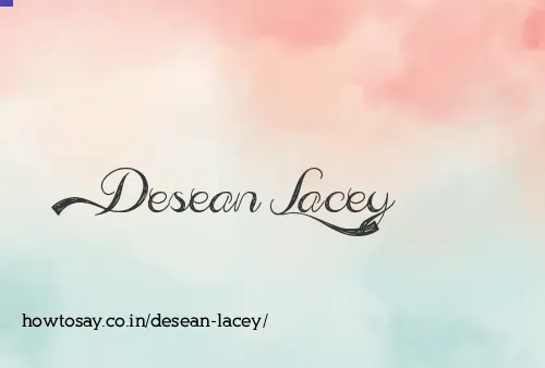 Desean Lacey