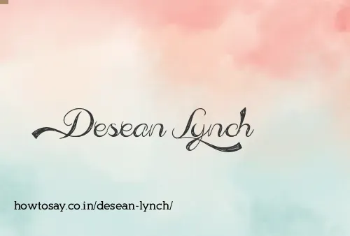 Desean Lynch