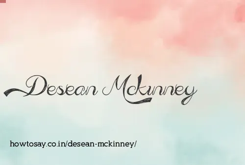 Desean Mckinney