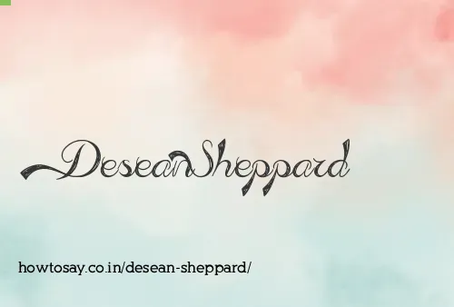 Desean Sheppard