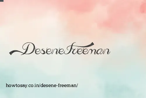 Desene Freeman