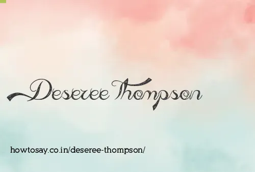 Deseree Thompson