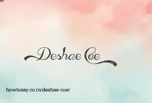 Deshae Coe