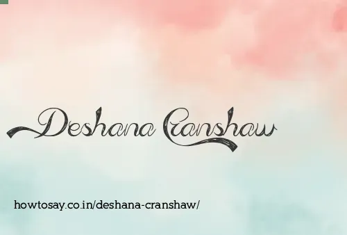 Deshana Cranshaw