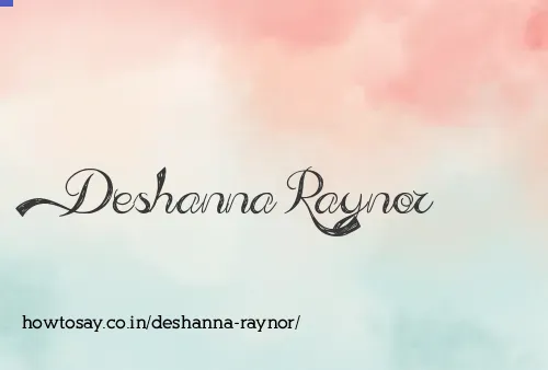 Deshanna Raynor