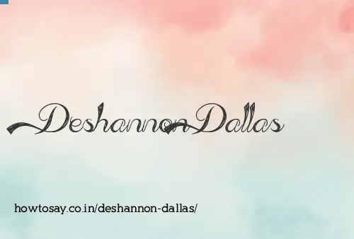 Deshannon Dallas