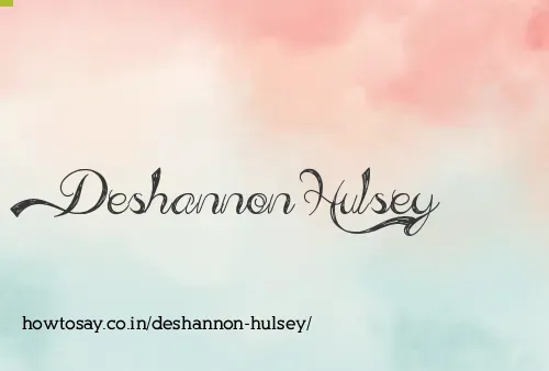 Deshannon Hulsey