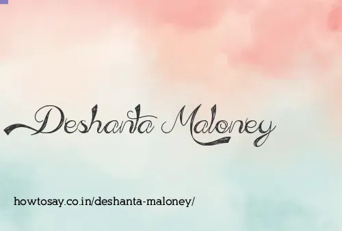 Deshanta Maloney