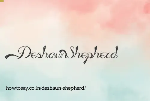 Deshaun Shepherd