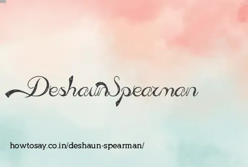 Deshaun Spearman