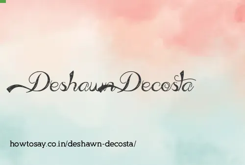 Deshawn Decosta
