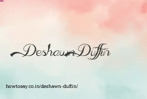 Deshawn Duffin