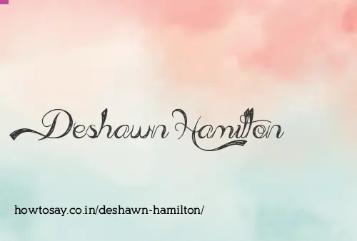 Deshawn Hamilton