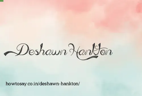 Deshawn Hankton