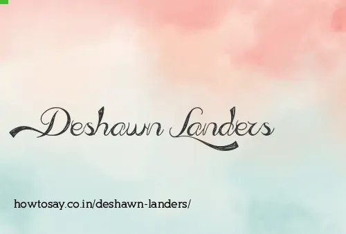 Deshawn Landers