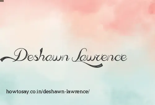 Deshawn Lawrence
