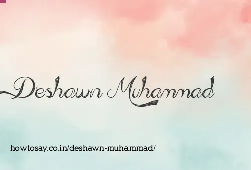 Deshawn Muhammad