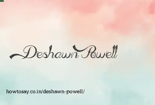 Deshawn Powell