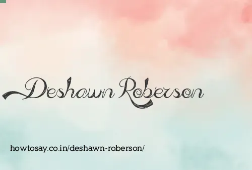 Deshawn Roberson