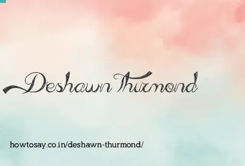 Deshawn Thurmond