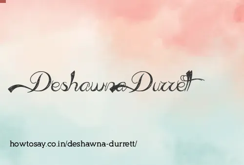 Deshawna Durrett