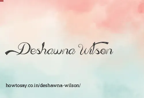 Deshawna Wilson