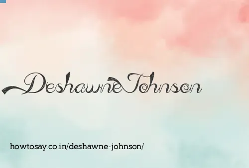 Deshawne Johnson