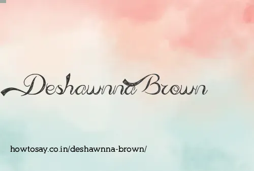 Deshawnna Brown