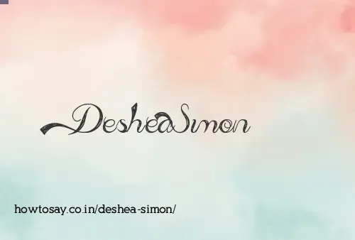 Deshea Simon