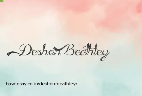 Deshon Beathley