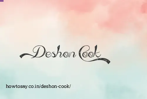Deshon Cook