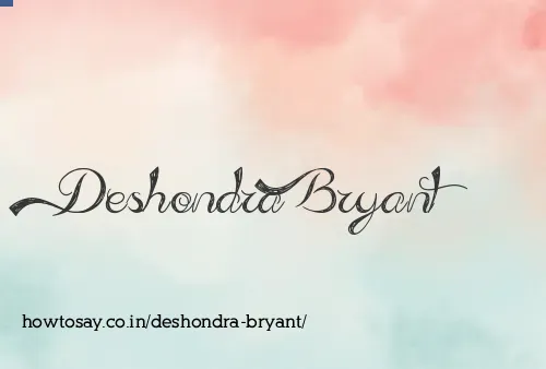 Deshondra Bryant