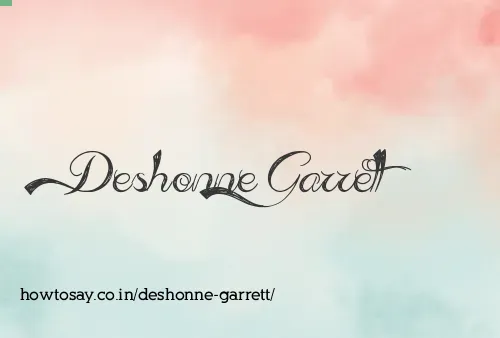 Deshonne Garrett