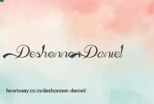 Deshonnon Daniel
