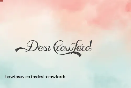 Desi Crawford