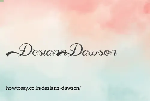 Desiann Dawson