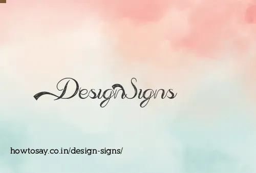 Design Signs
