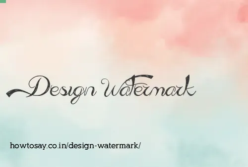 Design Watermark
