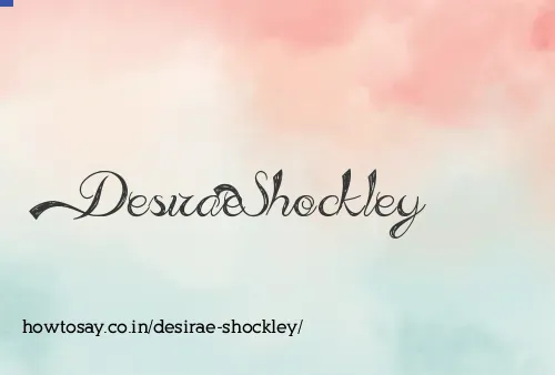 Desirae Shockley