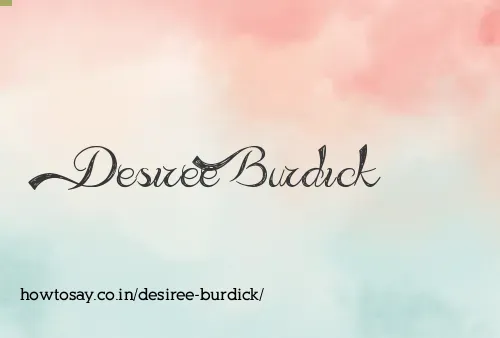 Desiree Burdick