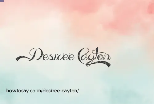 Desiree Cayton