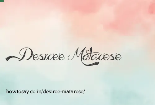 Desiree Matarese