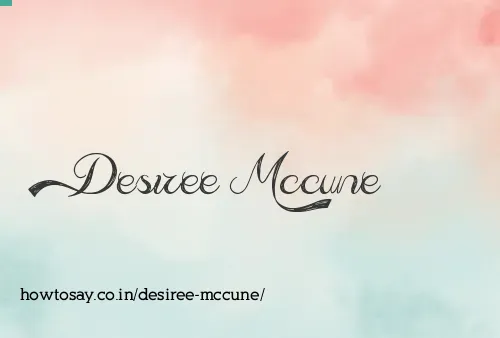 Desiree Mccune