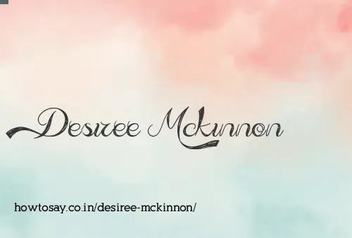 Desiree Mckinnon