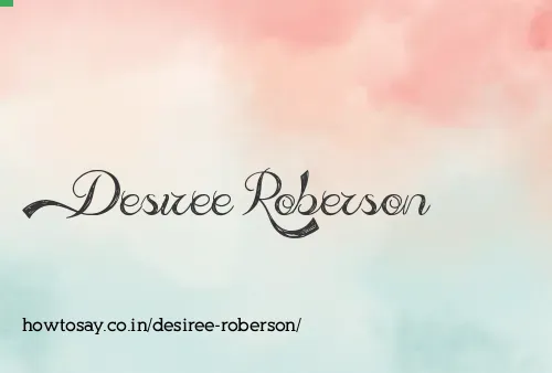 Desiree Roberson