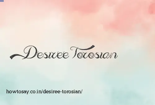 Desiree Torosian