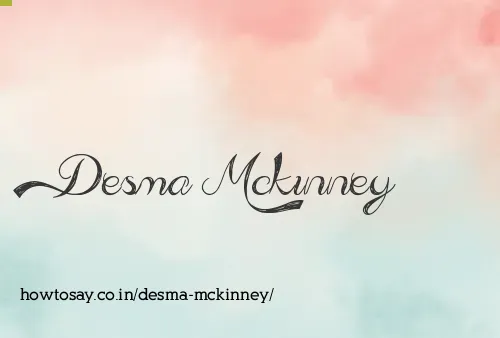 Desma Mckinney